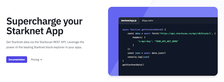 Starkscan Starknet REST API